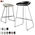 Hay AAS 39 Stool: Stylish & Versatile 3D model small image 1