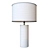 Sahara Gray Table Lamp 3D model small image 2