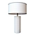 Scallop Concrete Table Lamp 3D model small image 2