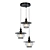 Globo Nevis Pendant Light 3D model small image 1