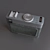 Vintage Soviet Chayka 3: Classic Half-Frame Camera 3D model small image 4