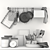 Organize Your Kitchen with this Utensil Rack 3D model small image 5