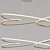 Modern Hanging Light Fixture 3D model small image 2