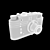 Vintage Zorki 4 Rangefinder Camera 3D model small image 5