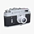 Vintage Zorki 4 Rangefinder Camera 3D model small image 6