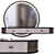 Luxurious Modern Dressing Table 3D model small image 1