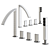 Elegant Moon Faucet by Zazzeri 3D model small image 4