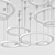 Elegant Mahlu Pendant Light 3D model small image 2