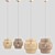 Handcrafted Rattan Pendant Lights 3D model small image 3