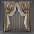 Elegant Drapery for Chic Décor 3D model small image 1