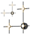 COSTELLA 3906/9WL Corner Shelf - Sleek and Versatile 3D model small image 1