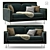 Elegant Erik Jorgensen EJ 480 Sofa 3D model small image 1