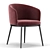 Elegant Filmore Dining Chair 3D model small image 4