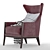 Elegant Caracole Chair - Boundless Comfort 3D model small image 2