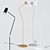 Sleek Swedish Minipoint GX225 Floor 3D model small image 1