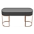 Elegant Italian Art Deco Toilet Table 3D model small image 2