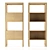 Versatile Shelving Unit: Compo - Storage Solution with Drawers - 80cm x 190cm x 33.6cm 3D model small image 2
