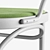 Bent Beechwood Armchair: Sleek and Stylish 3D model small image 4