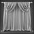 Polyester Curtains - 98738 Polys, 101315 Verts 3D model small image 2