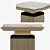 Sleek Nagano Side Table 3D model small image 3
