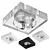 006 Lui Mini Lightstar: Versatile Recessed Spot Light 3D model small image 2