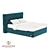 Title: Elegance Redefined: OM. EVITA Bed 3D model small image 1