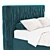 Title: Elegance Redefined: OM. EVITA Bed 3D model small image 3