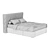 Title: Elegance Redefined: OM. EVITA Bed 3D model small image 4