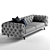 Elegant DANIEL Sofa: Ulivi Salotti 3D model small image 2