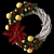 Festive Christmas Wreath 3D model small image 2