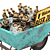 BeerBarrow: Fun and Functional Beer-Carrying Wheelbarrow 3D model small image 3