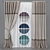 Title: Versatile Curtain Set with Color Transitions 3D model small image 1