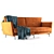 URBAN Sofa: Stylish Comfort by CTS SALOTTI 3D model small image 6