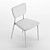 Elegant Doris Chair: Stylish and Compact 3D model small image 5