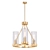 Elegant Hartwell Pendant Light 3D model small image 1