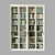 Sliding Door Bookcase (Library) 3D model small image 5