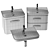 Replay Bathroom Sink: Modern Design 3D model small image 7