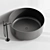 Sleek Arc Bathroom Fixture 3D model small image 2