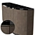 Modern Luxury Keope Cabinet: Italian Design Excellence 3D model small image 2