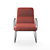 Sleek Sancale Elle Armchair: Swivel & Lock. 3D model small image 3