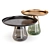 Mobital Duverre - Contemporary Coffee and Side Tables 3D model small image 1