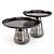 Mobital Duverre - Contemporary Coffee and Side Tables 3D model small image 3