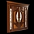 Elegant Entry: Classic Door 265cm H - 260cm W 3D model small image 1