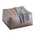 Minimalist Nano Pouf: H 44, W 82, D 77 3D model small image 3