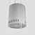 Elegant Ceiling Hood 3D model small image 5