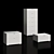 Tetris Nightstands & Chest of Drawers 3D model small image 1