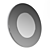 Elegant Porada Glass Mirror 3D model small image 3