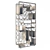 Rustic Wine Shelf 3D model small image 2