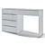 Modern Vanity Table with Storage Drawers 3D model small image 4