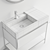Nic Design Elen 90: Stylish Vanity Unit & Illuminated Round Mirror 3D model small image 5